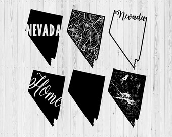 Download Nevada outline | Etsy