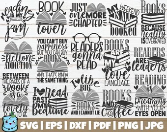 Download Reading Quotes Etsy
