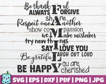 Free Free 254 Inspirational Family Quotes Svg SVG PNG EPS DXF File