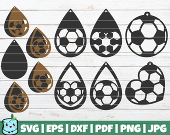 Download Baseball Earrings SVG Cut Files Sport Earrings commercial ...