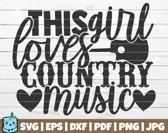 Country Music Svg Etsy