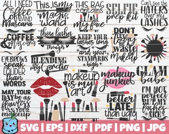Makeup Bag Svg Etsy