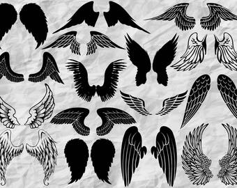 Download Angel wings print | Etsy