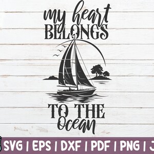 Sailing SVG Bundle Sailor SVG Cut Files commercial use instant download printable vector Traveling Cruising SVG Boating image 9