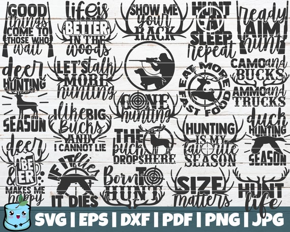 Download Hunting Svg Bundle Deer Duck Hunting Svg Cut Files Etsy