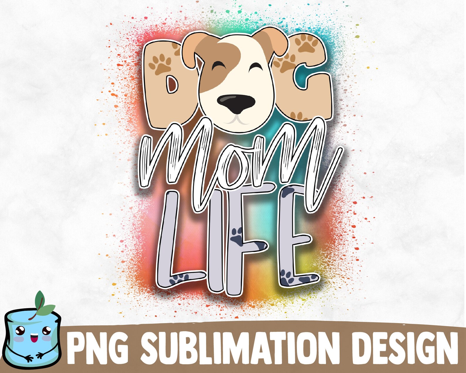 Dog Mom Sublimation Bundle Sublimation Designs Dog Mom PNG - Etsy