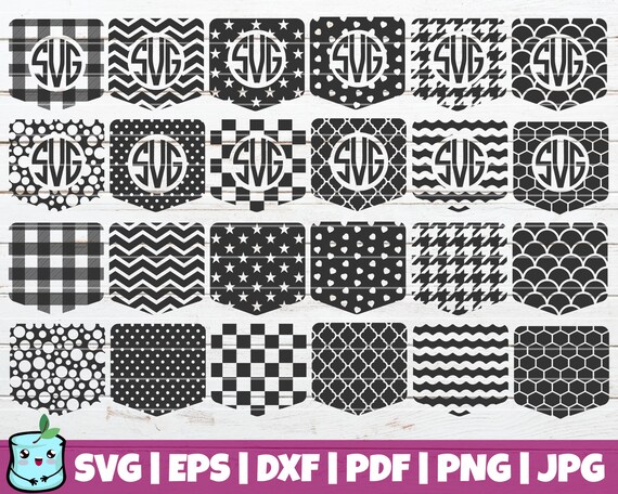 Download Shirt Pocket Svg Cut Files Instant Download Commercial Use Etsy