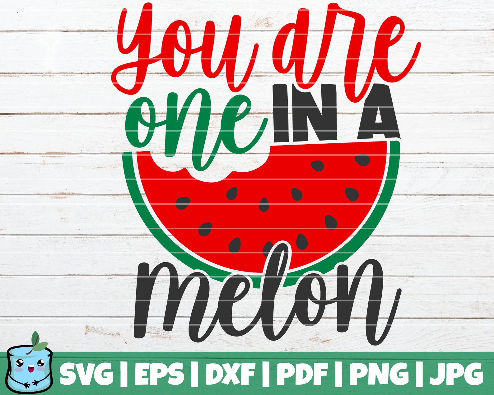 Watermelon SVG Bundle Summer SVG Cut Files Commercial Use - Etsy