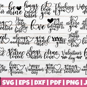 printable vector clip arts 25 instant download Valentine/'s day SVG Bundle love SVG bundle Files for Tumbler Valentine/'s SVG Cut Files