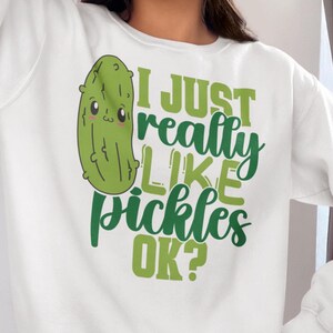 Pickles SVG Bundle, Funny Kawaii Pickles Humour SVG Cut File for Cricut ...