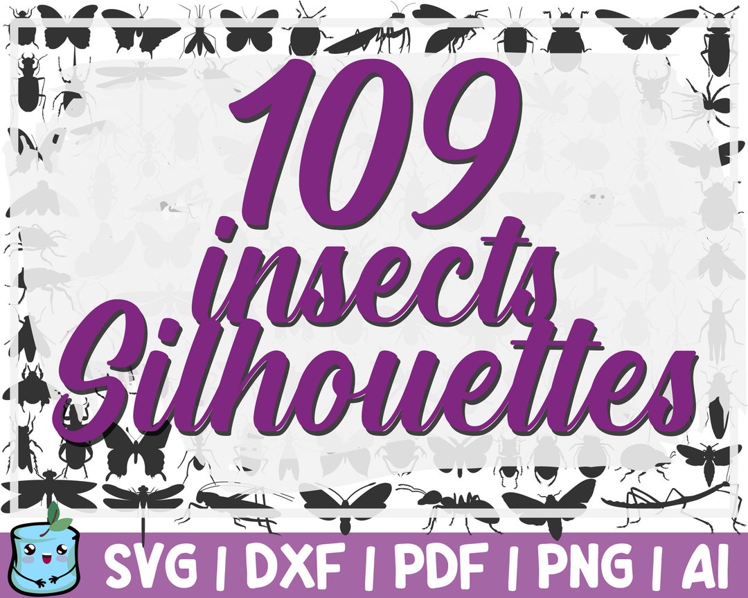 Insects SVG Bundle Insects SVG Cut Files Instant Download Commercial ...