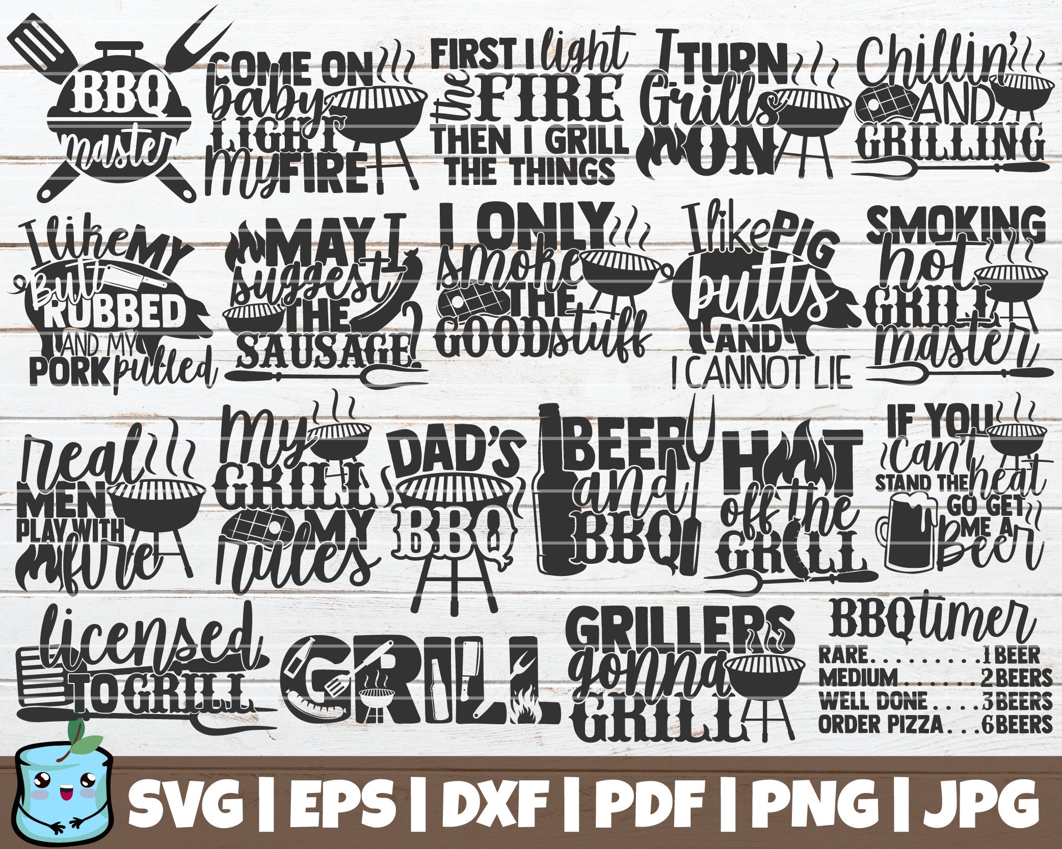 Cut File Printable Instant Download Grill Svg BBQ Master Svg Clipart cut-file-printable-instant-download-grill-svg-bbq-master-svg-clipart