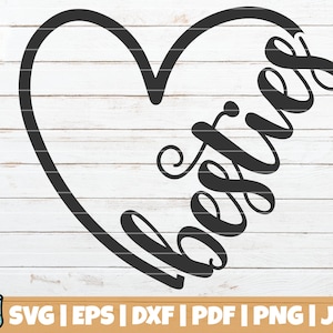 Best Friends Svg Etsy