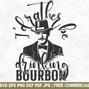 Ich würde eher trinken SVG-Schnitt-Datei, Vintage Bourbon SVG für Cricut Silhouette, lustig trinken Whisky druckbare PNG für Shirts Tassen Handwerk