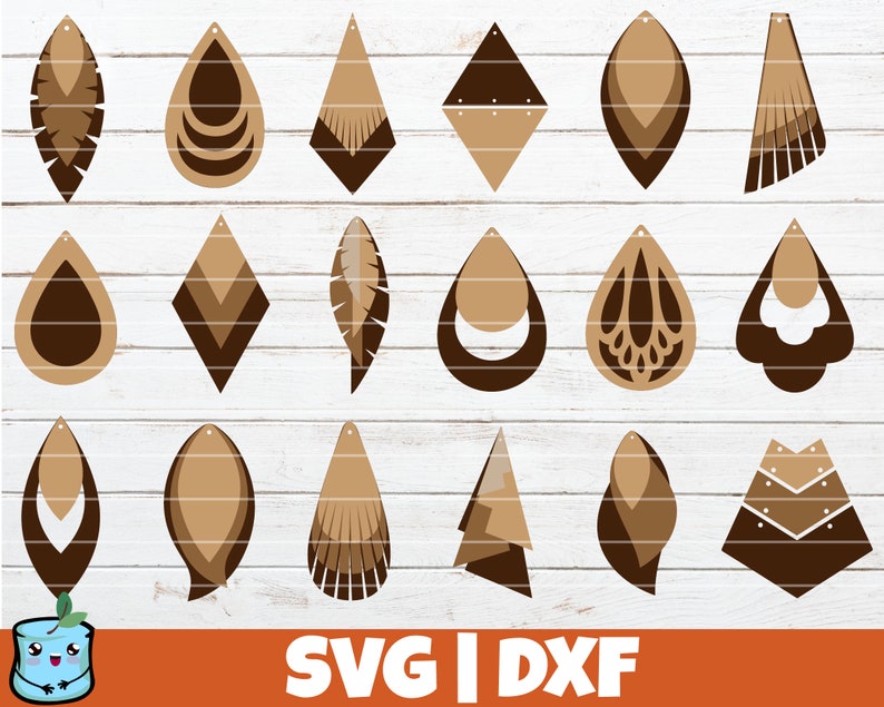 Download HUGE Earring SVG Bundle SVG cut files commercial use | Etsy