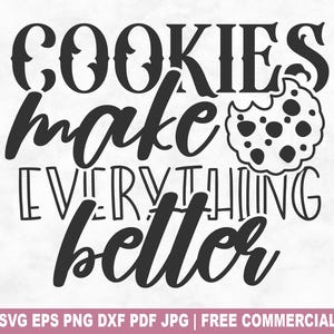 Fichier coupé SVG avec des cookies, pot de biscuits de ferme drôle pour Cricut Silhouette, PNG imprimable pour créations de chemises, tasses