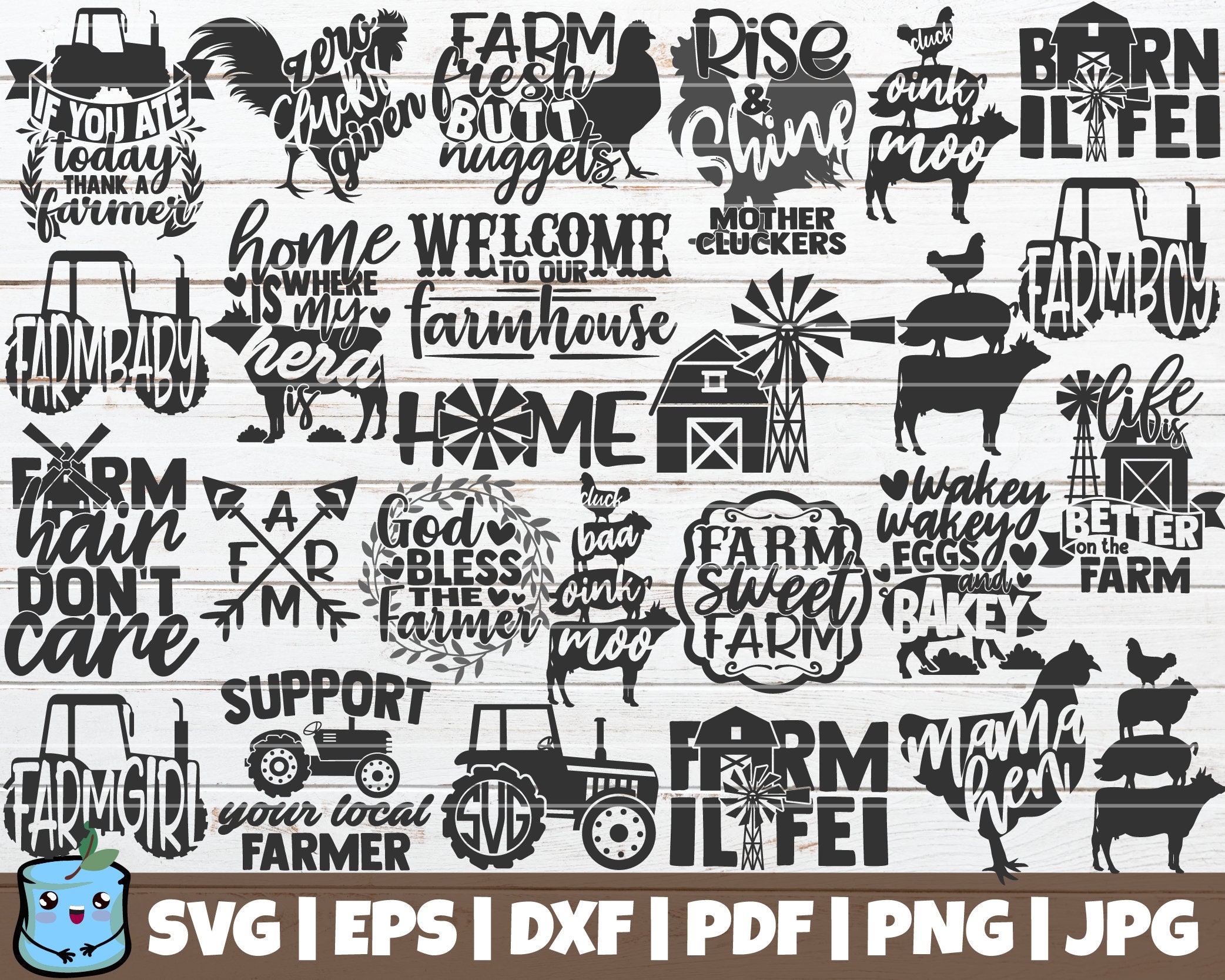 Farm quote svg bundle farmer quote bundle farmhouse bundle farmhouse svg bundle farm bundle farmer svg farm saying farm quote svg eps cricut