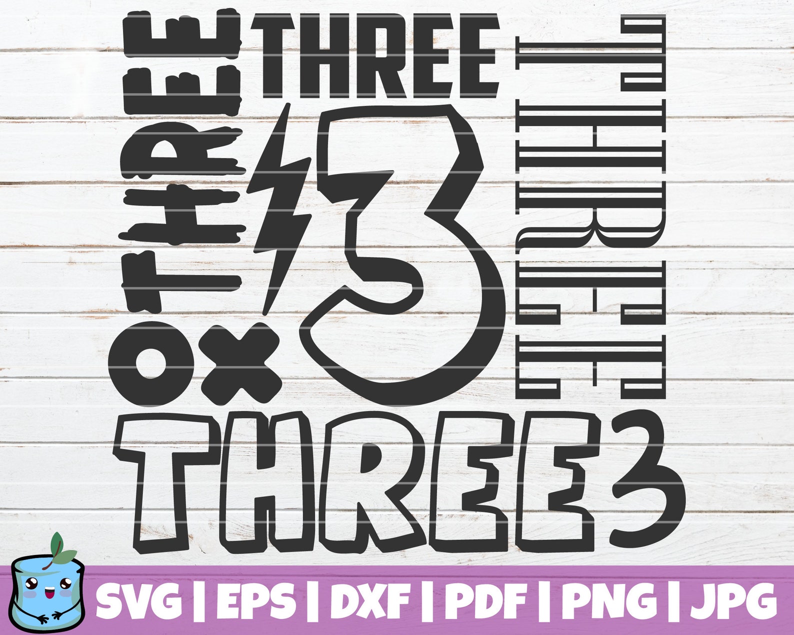 Numbers SVG Bundle SVG Cut Files Commercial Use Instant Download ...