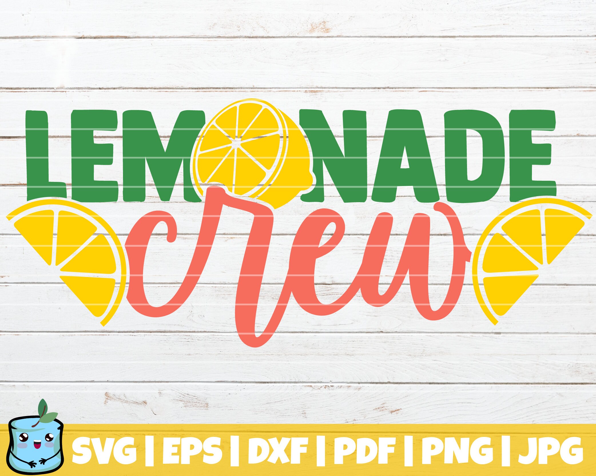 Download Lemonade Crew SVG Cut File commercial use instant download ...