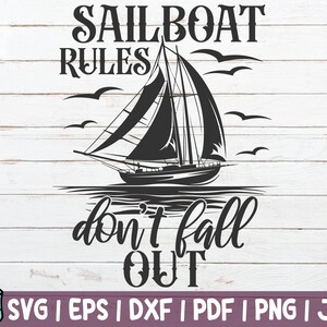 Sailing SVG Bundle Sailor SVG Cut Files commercial use instant download printable vector Traveling Cruising SVG Boating image 5