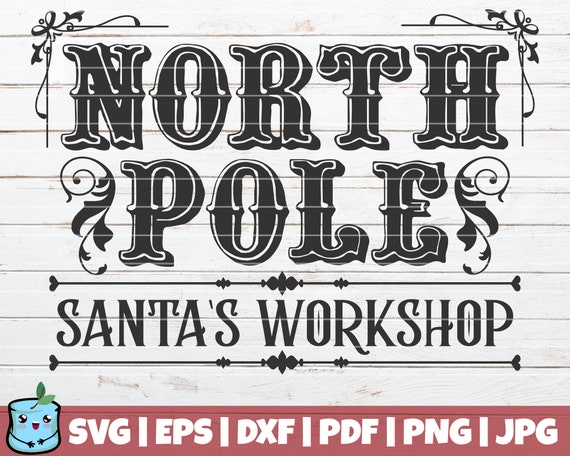 North Pole Clipart Black And White