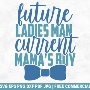 Archivo SVG de corte para futuros hombres y mamás, divertido y lindo bebé niño SVG para Cricut Silhouette, babero recién nacido PNG para camisetas, tazas y manualidades