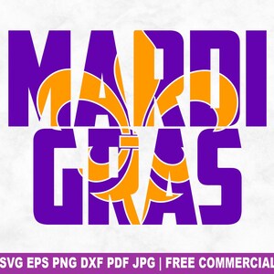 Mardi Gras SVG Cut File, Funny Mardi Gras Carnival Parade SVG for Cricut Silhouette, Fat Tuesday Printable PNG for Shirts Mugs Crafts
