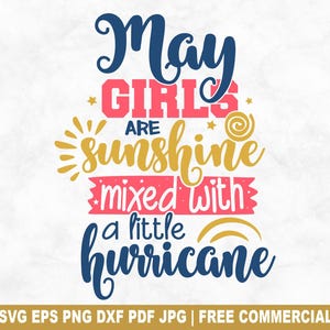 Archivo SVG de corte para chicas de mayo, celebración de princesas de cumpleaños de mayo SVG para silueta Cricut, PNG imprimible divertido para camisetas, tazas y manualidades