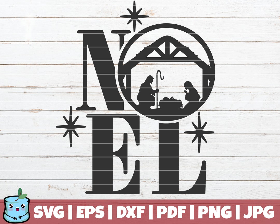 Noel SVG Cut File Commercial Use Instant Download Printable Vector