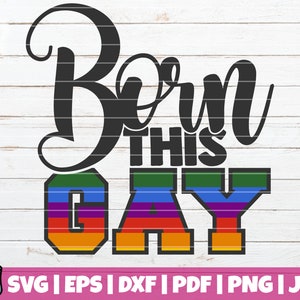 Gay Pride SVG Bundle LGBT SVG Cut Files Commercial Use | Etsy UK