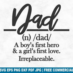 Définition de papa fichier coupe SVG, vie de papa drôle SVG pour Silhouette Cricut, cadeau fête des pères PNG imprimable pour chemises, tasses, travaux manuels