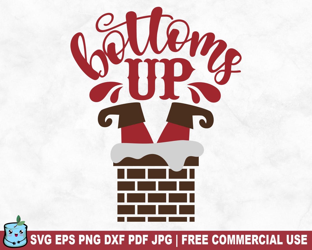Bottoms up SVG Cut File | Commercial Use | Instant Download | Printable ...