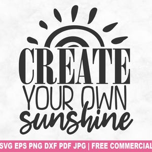 Erstellen Sie Ihre eigene Sonnenschein SVG Schnittdatei, freche Mädchen Power SVG für Cricut Silhouette, starke Frau druckbare PNG für Hemden Tassen Handwerk