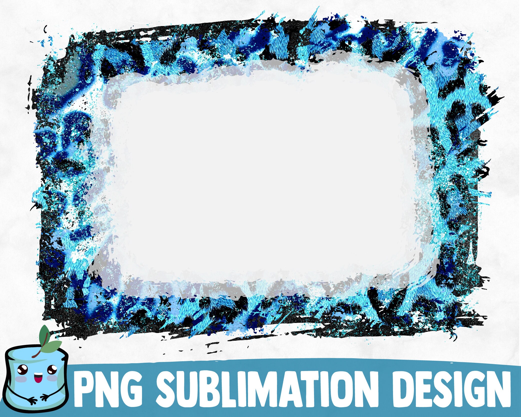 Bleached Sublimation Frames Bundle Distressed Frames PNG Etsy UK