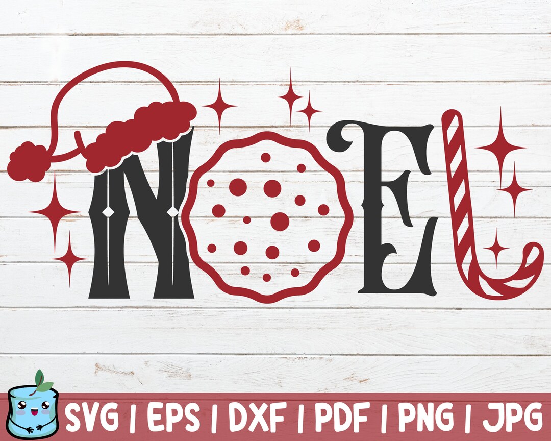Noel SVG Cut File Commercial Use Instant Download French Christmas