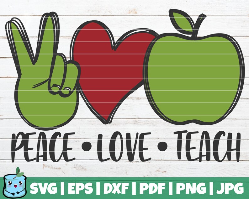 Download Peace Love SVG Bundle SVG Cut Files commercial use | Etsy