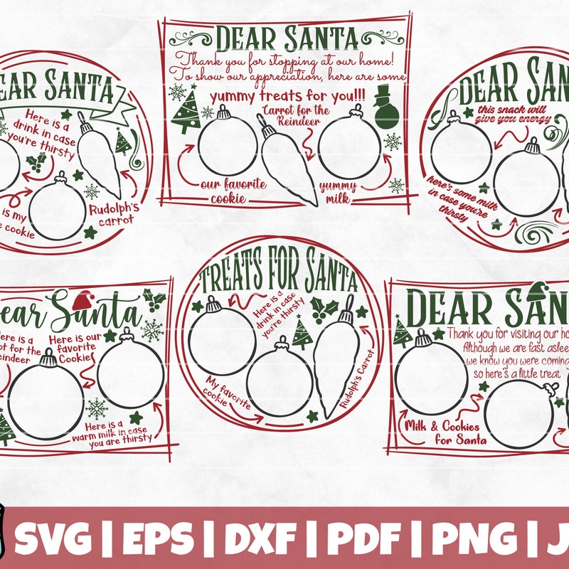 Santa Claus Plate - Etsy