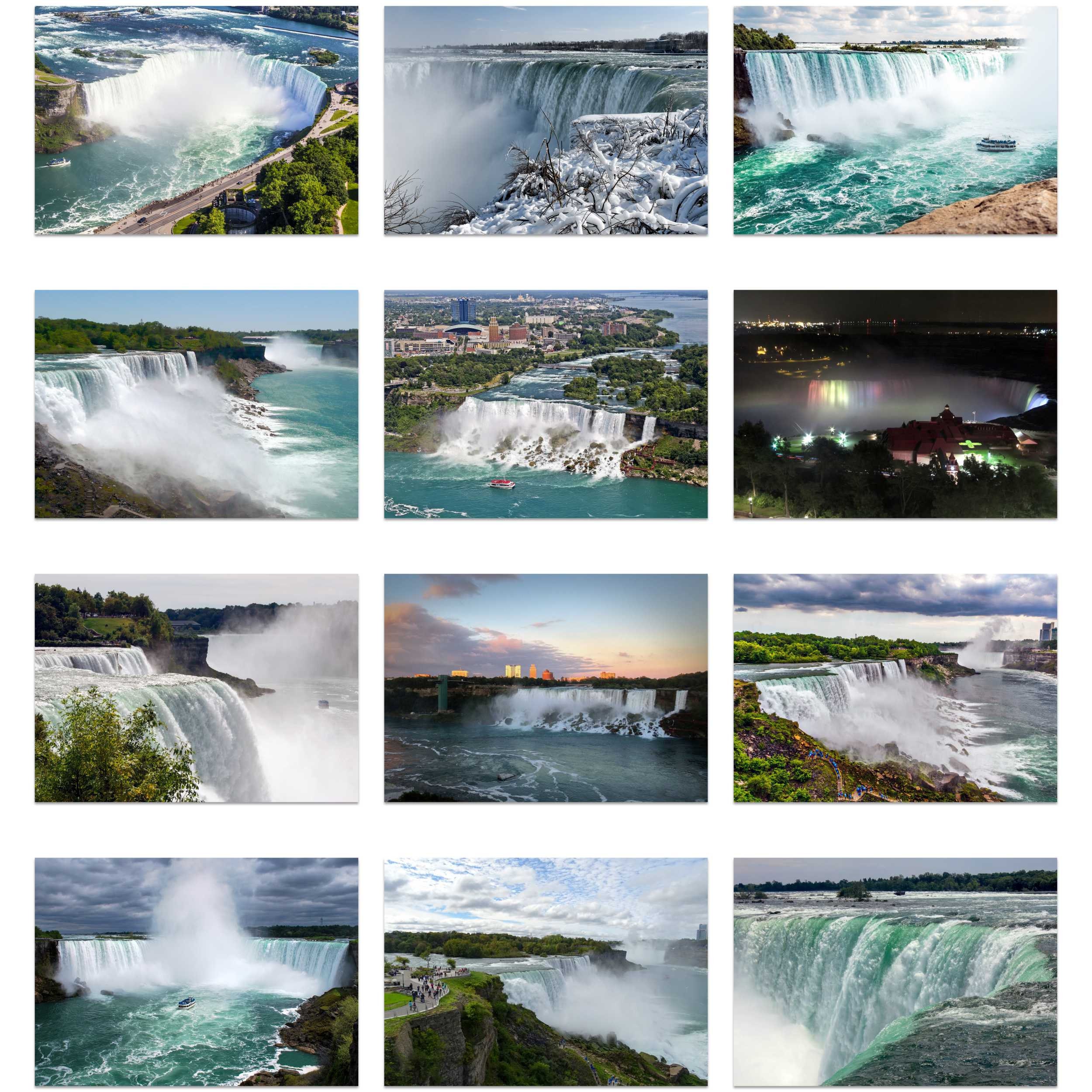 Niagara Falls 2024 Wall Calendar sold by Bored Marisa SKU 97160039