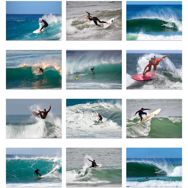 Surfing 2024 Wall Calendar IDW24109 Etsy