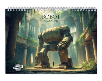 Robot 2026 Wall Calendar ID:W26079