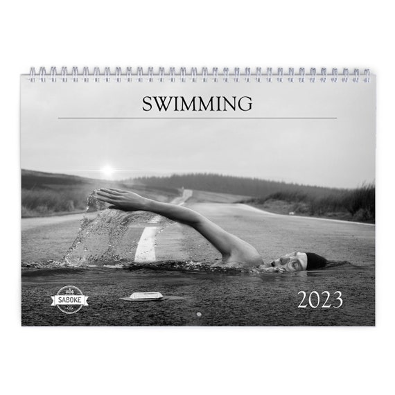 Swimming 2023 Wall Calendar ID12795 Etsy