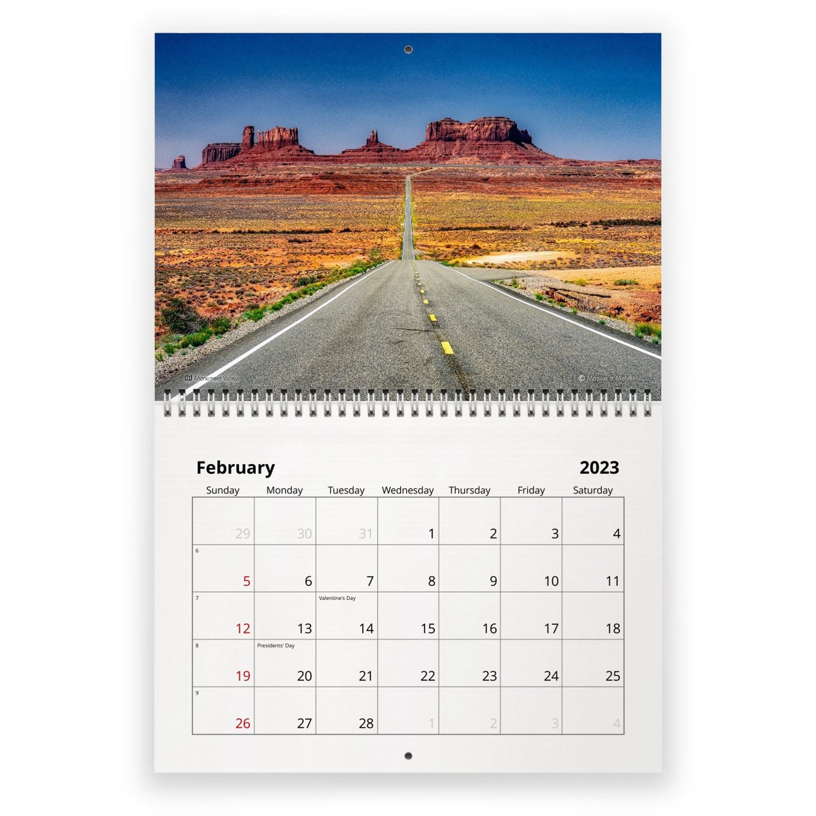 Arizona 2023 Wall Calendar ID:13159 - Etsy