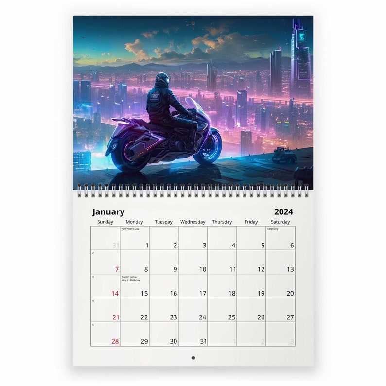 Cyberpunk 2025 Wall Calendar IDW24094 Etsy