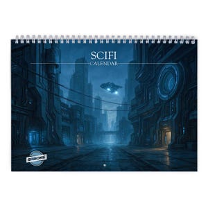 Sci Fi 2026 Wall Calendar ID:W26074