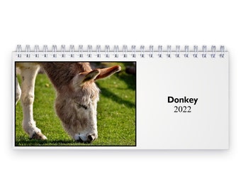 Donkey Calendar Etsy