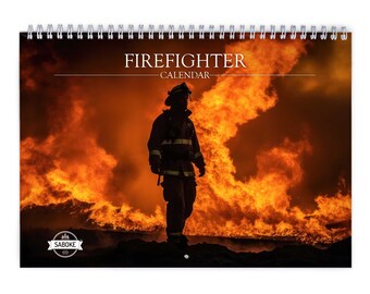 Firefighter 2024 Wall Calendar ID:W24097