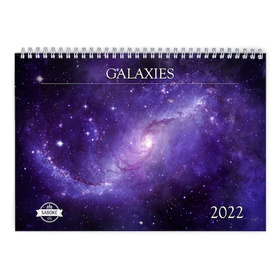 Milky Way Viewing Calendar 2022 Galaxy 2022 Wall Calendar Id:12231 | Etsy
