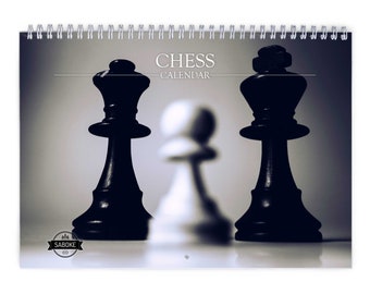 CLEARANCE - Chess 2024 Day-to-Day Calendar - A Year of Chess Puzzles