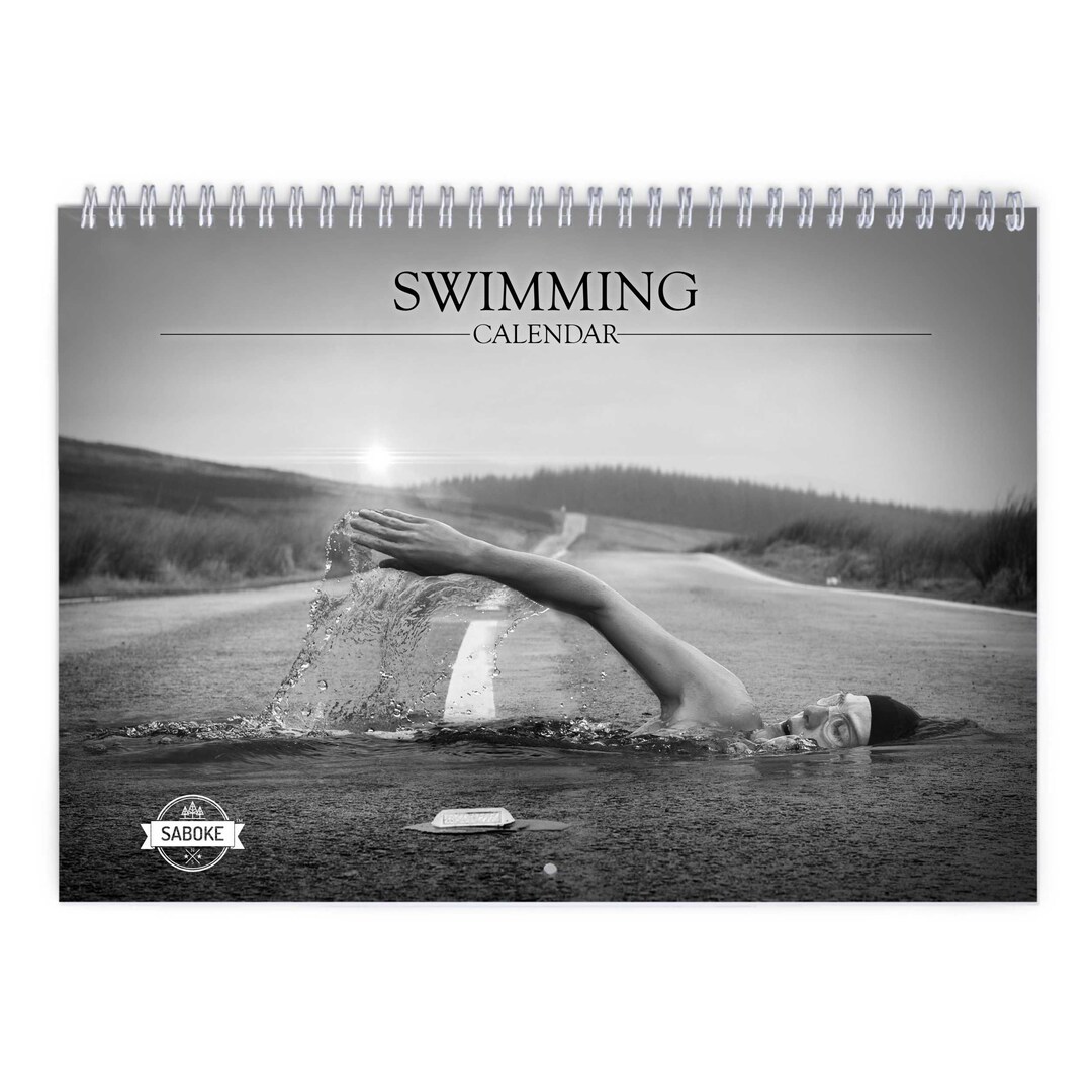 Swimming 2024 Wall Calendar IDW23049 Etsy