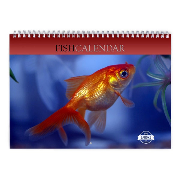 2024 Fish Calendar Etsy